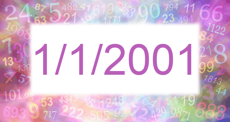 Numerology of date 1/1/2001