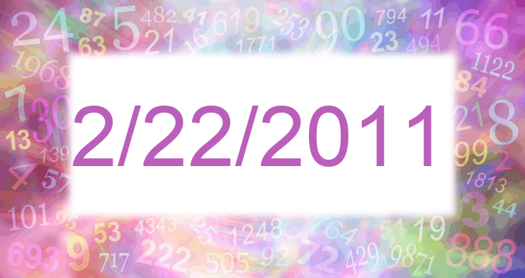Numerology of date 2/22/2011