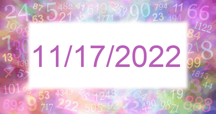 Numerology of date 11/17/2022