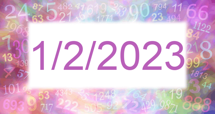 Numerology of date 1/2/2023