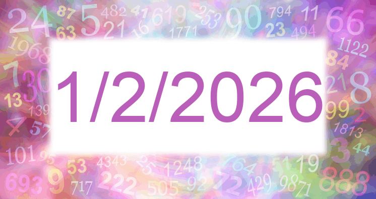 Numerology of date 1/2/2026