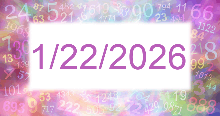 Numerology of days 1/22/2026 and 12/2/2026