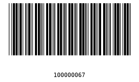 Bar code, type 39 10000006