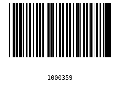 Bar code, type 39 100035