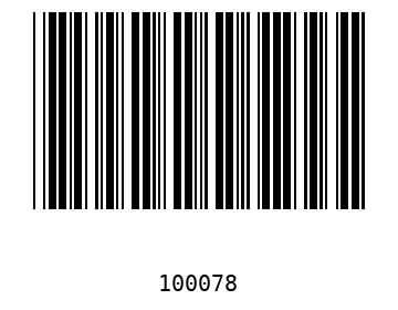 Bar code, type 39 10007