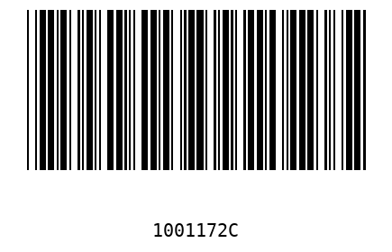 Bar code, type 39 1001172