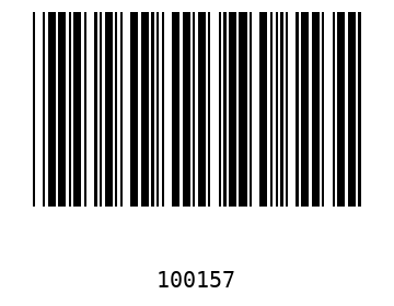 Bar code, type 39 10015