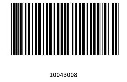 Bar code, type 39 1004300