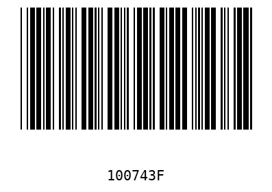 Bar code, type 39 100743
