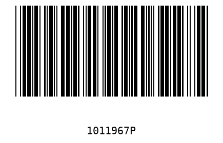 Bar code, type 39 1011967