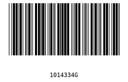 Bar code, type 39 1014334
