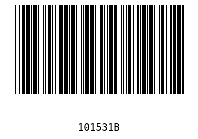 Bar code, type 39 101531