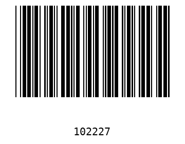 Bar code, type 39 10222