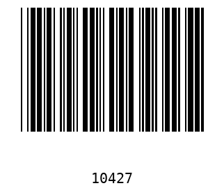 Bar code, type 39 1042