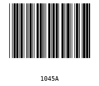 Bar code, type 39 1045
