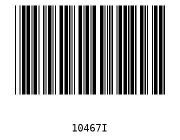Bar code, type 39 10467