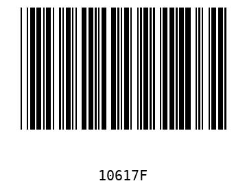 Bar code, type 39 10617