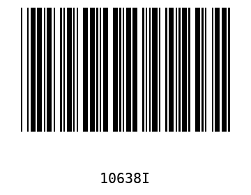 Bar code, type 39 10638