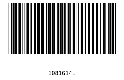 Bar code, type 39 1081614