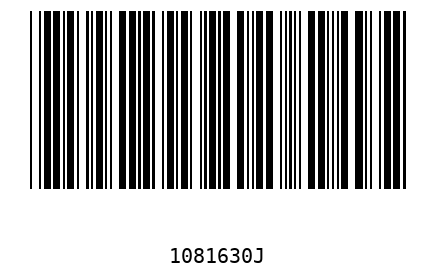 Bar code, type 39 1081630