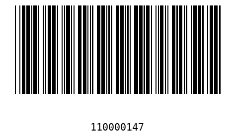 Bar code, type 39 11000014