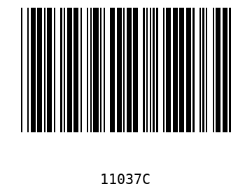 Bar code, type 39 11037
