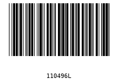 Bar code, type 39 110496