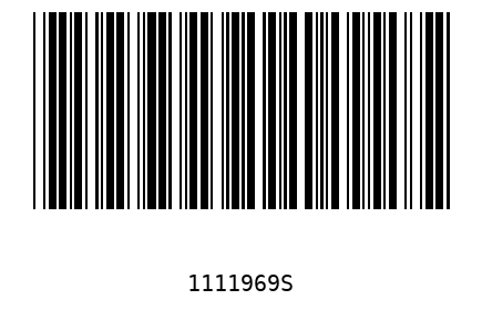 Bar code, type 39 1111969