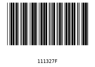 Bar code, type 39 111327