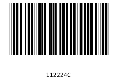 Bar code, type 39 112224