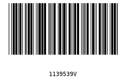 Bar code, type 39 1139539