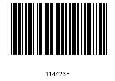 Bar code, type 39 114423