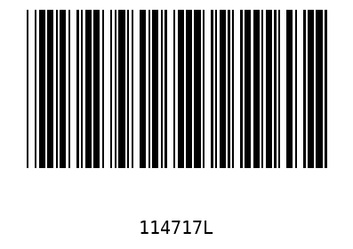 Bar code, type 39 114717