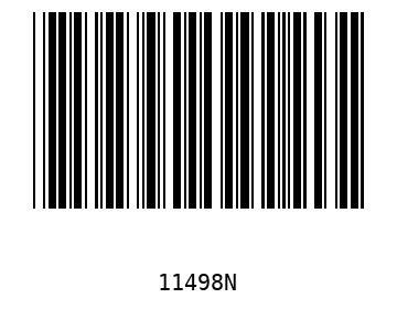 Bar code, type 39 11498