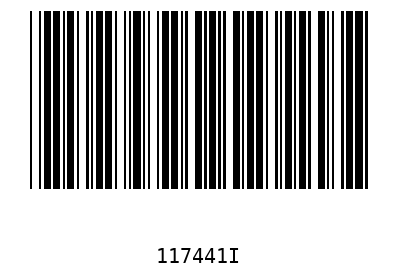 Bar code, type 39 117441