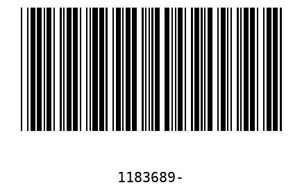 Bar code, type 39 1183689