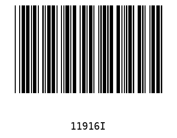 Bar code, type 39 11916