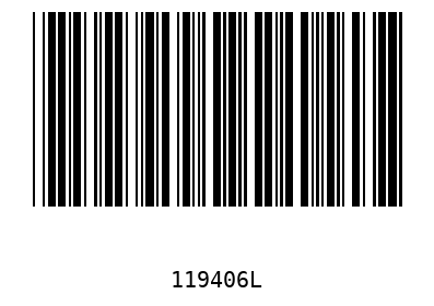 Bar code, type 39 119406