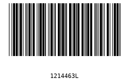 Bar code, type 39 1214463
