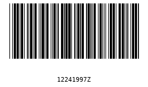 Bar code, type 39 12241997