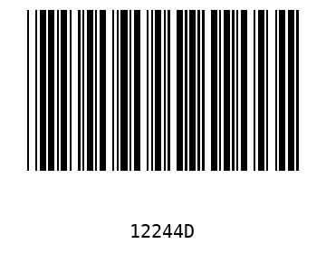 Bar code, type 39 12244