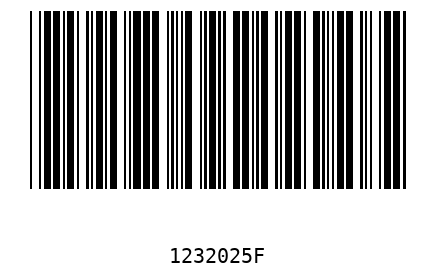 Bar code, type 39 1232025