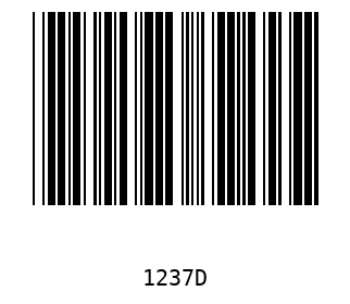 Bar code, type 39 1237