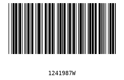 Bar code, type 39 1241987
