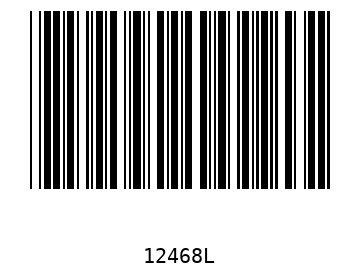 Bar code, type 39 12468