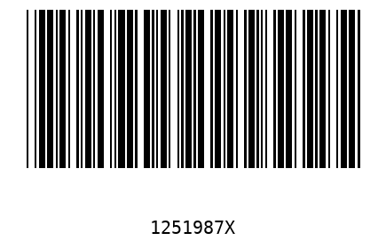 Bar code, type 39 1251987