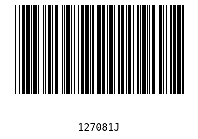 Bar code, type 39 127081