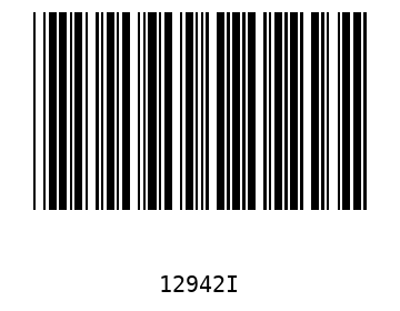 Bar code, type 39 12942