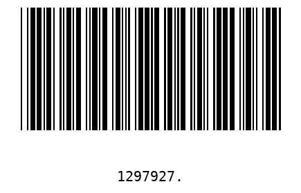 Bar code, type 39 1297927