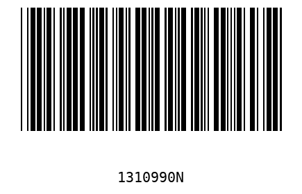 Bar code, type 39 1310990